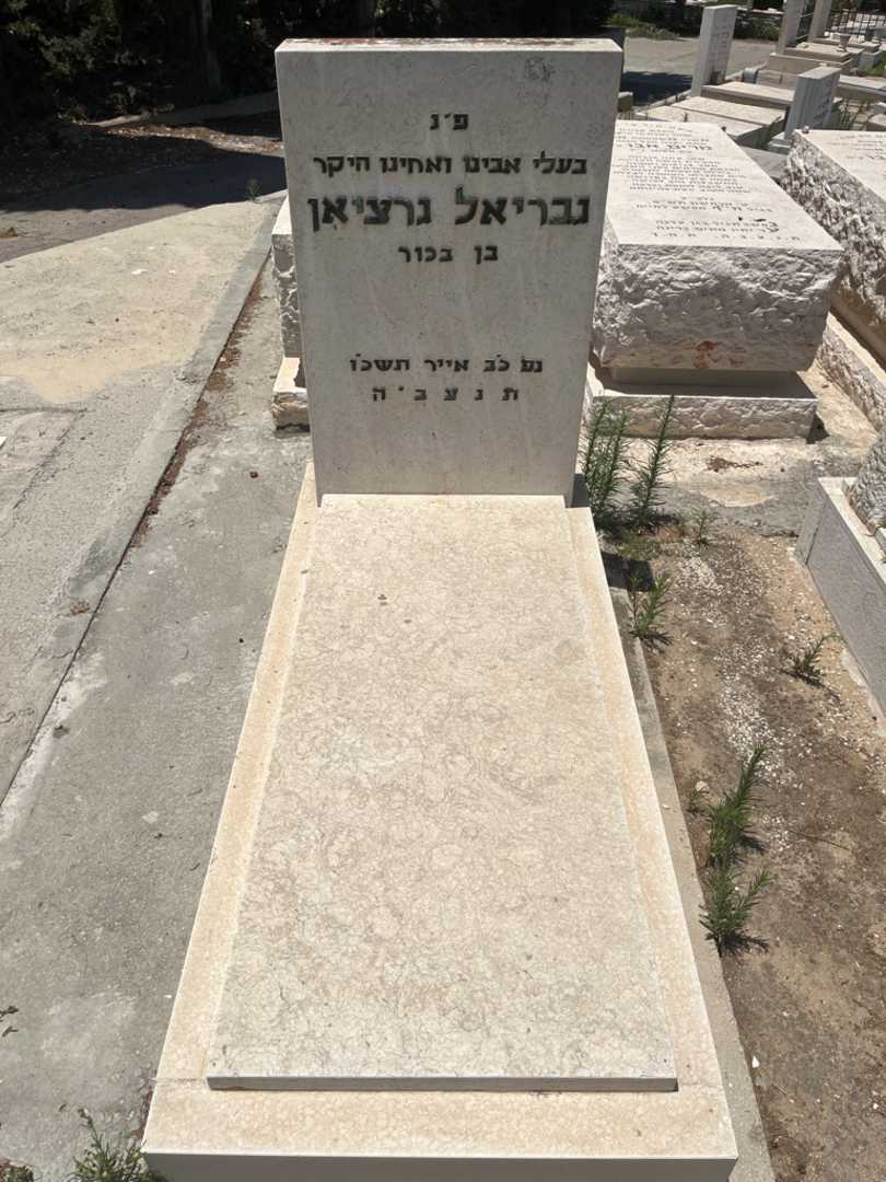 קברו של גבריאל גרציאן. תמונה 1