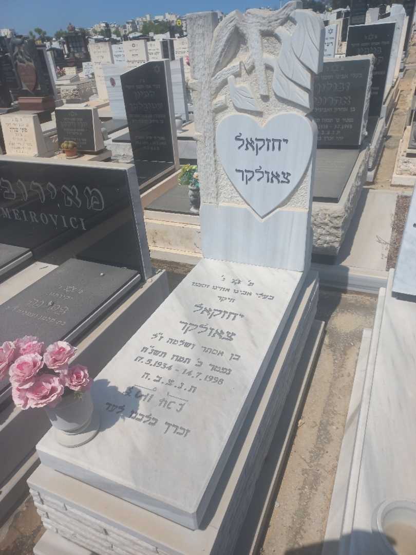 קברו של עזקיאל צאולקר. תמונה 1