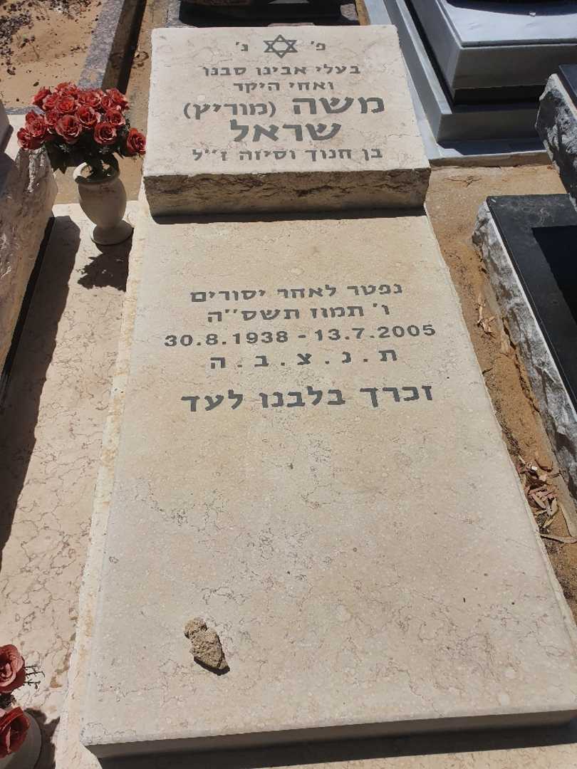 קברו של מוריץ "מוריץ" שראל. תמונה 1
