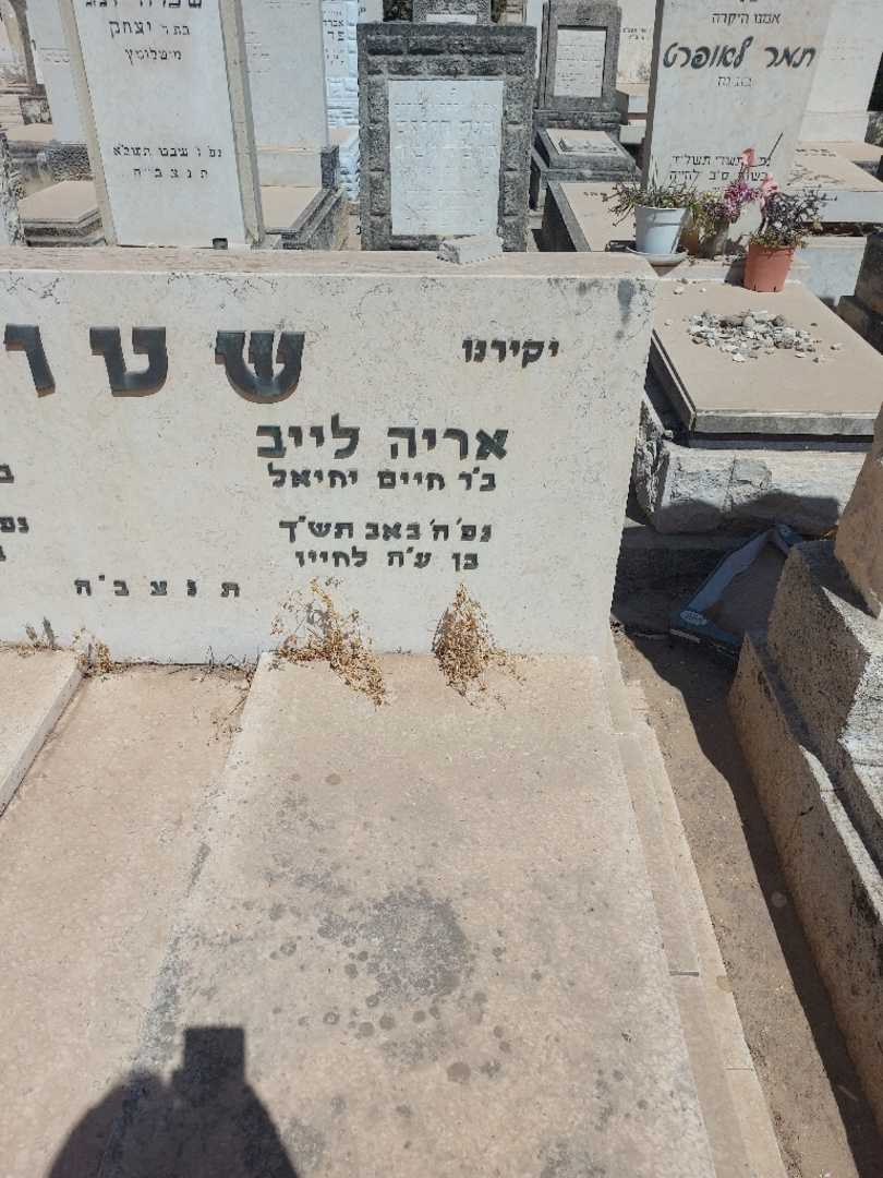 קברו של אריה לייב שטוב. תמונה 1