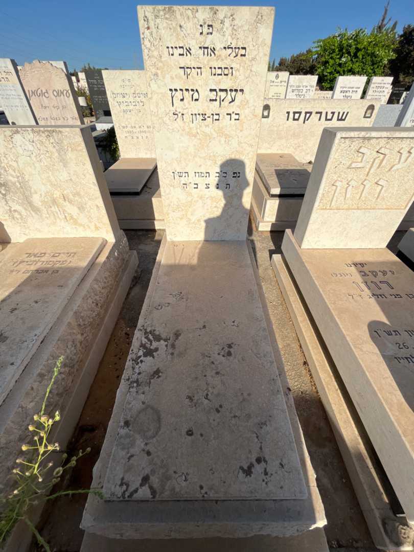 קברו של יעקב מינץ