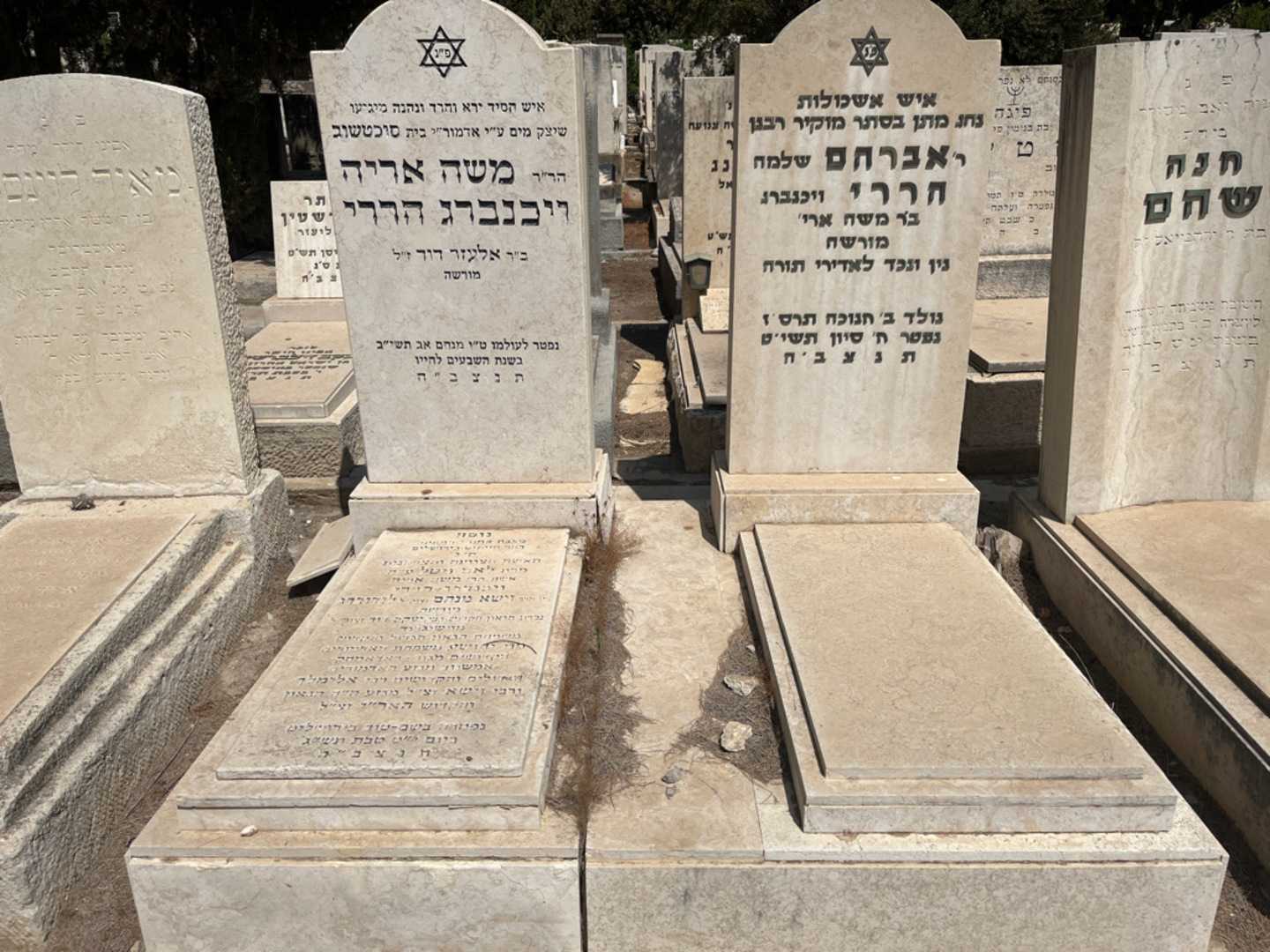 קברו של משה אריה ויכנברג הררי. תמונה 1