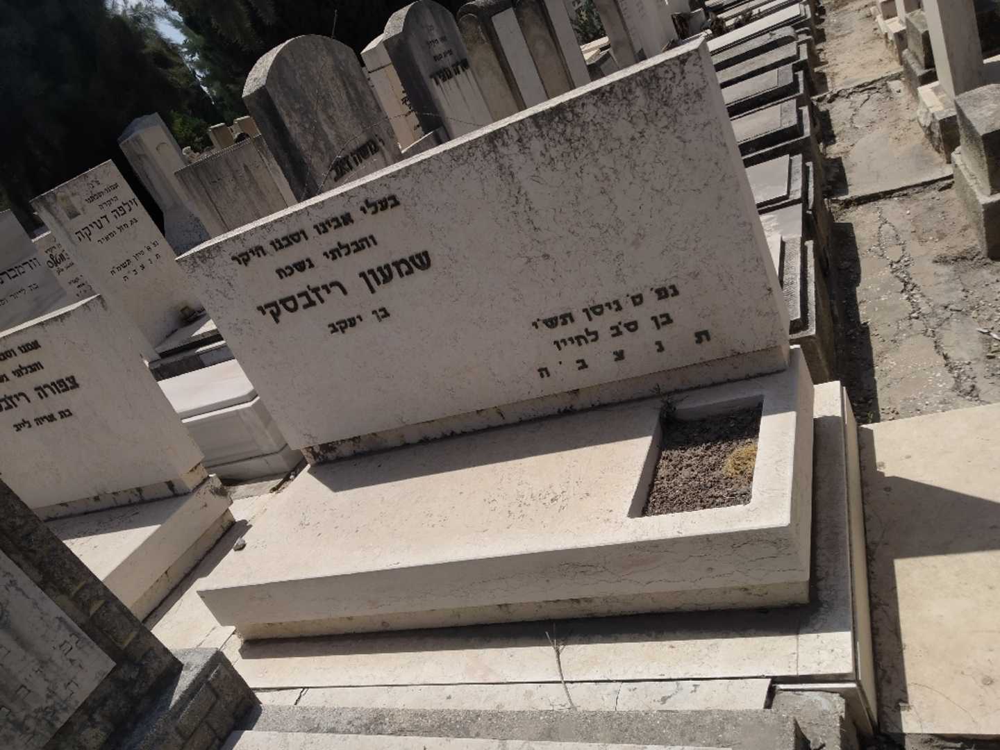 קברו של שמעון ריז'בסקי