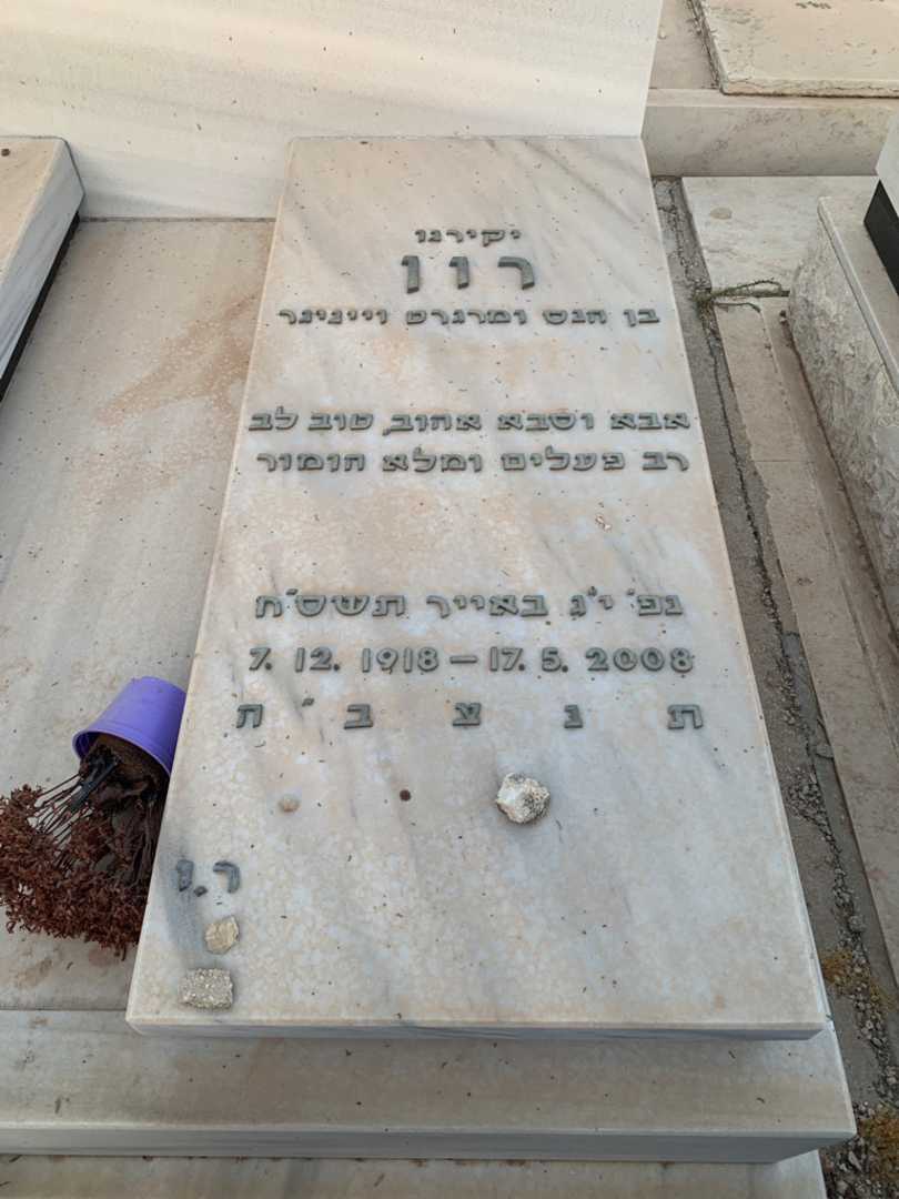 קברו של רון ורד. תמונה 2
