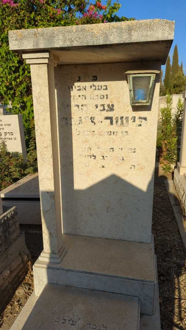 קברו של צבי הריה פישר-זינגר. תמונה 2