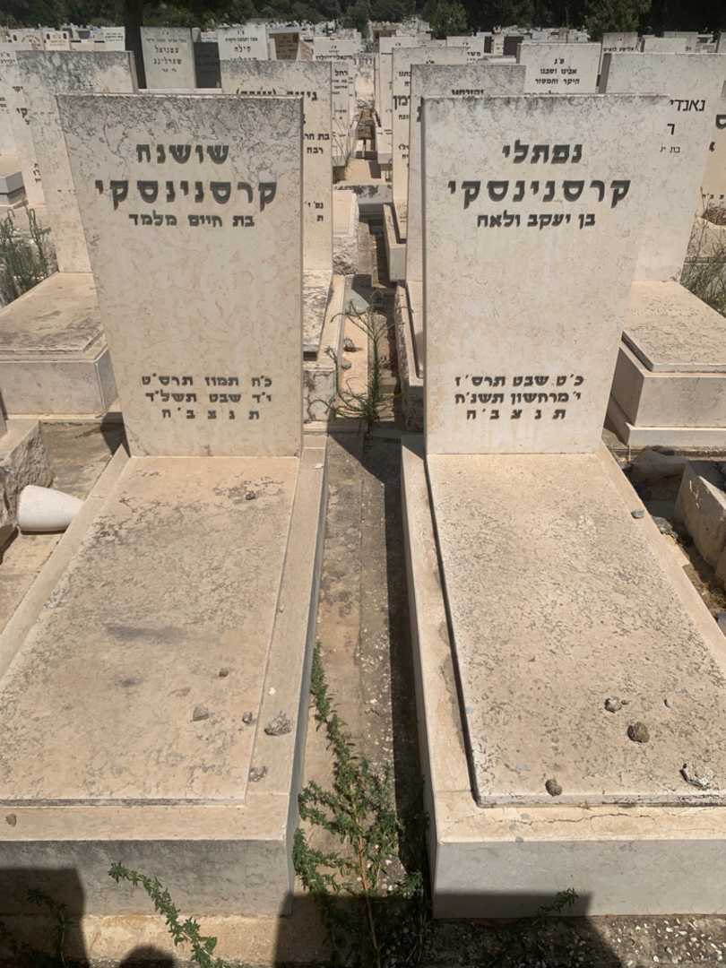קברו של נפתלי קרסנינסקי. תמונה 2
