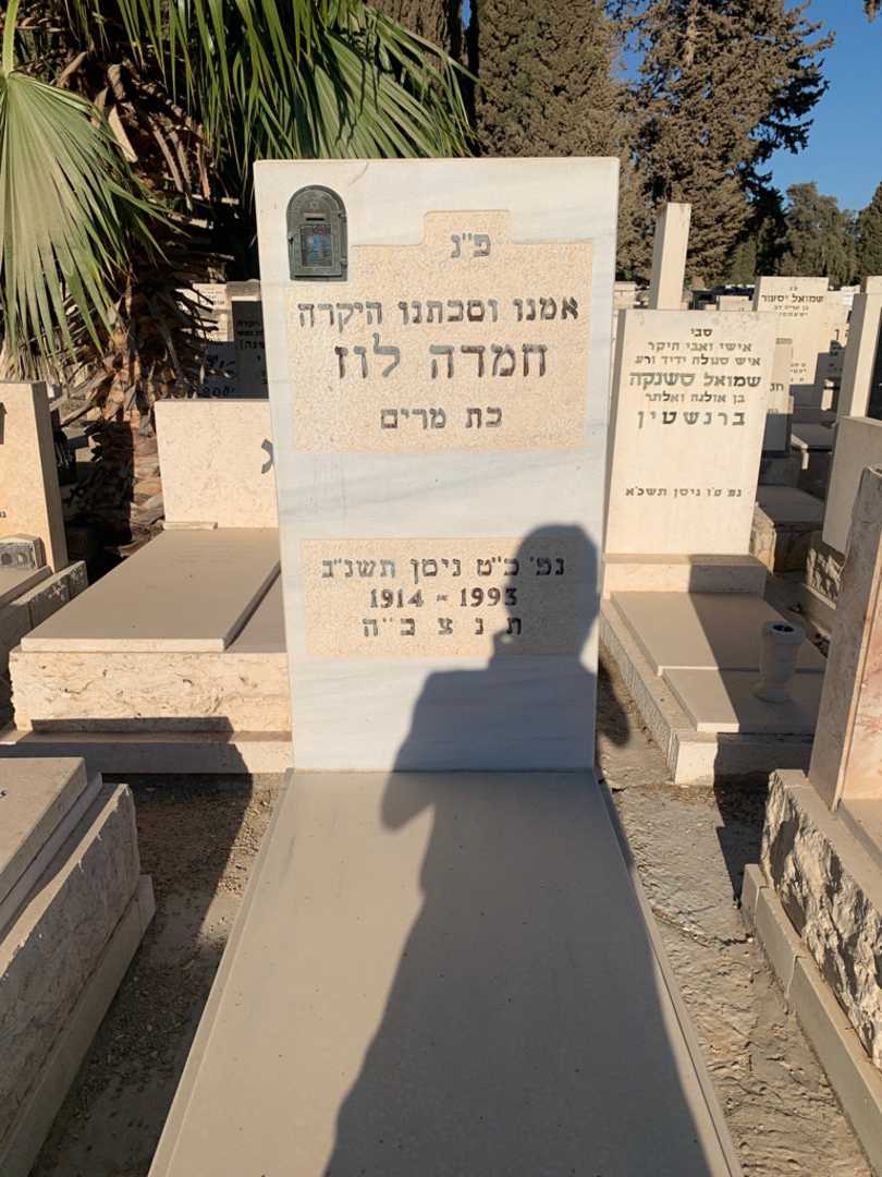 קברו של חמדה לוז
