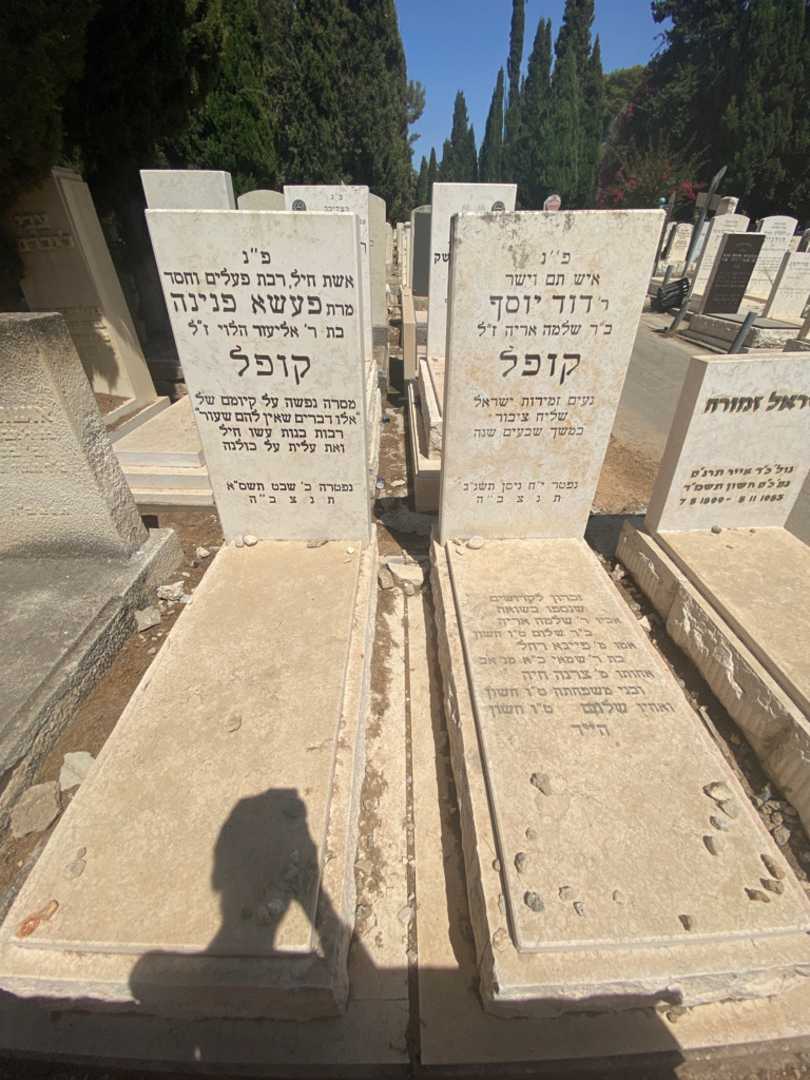 קברו של דוד יוסף קופל. תמונה 1