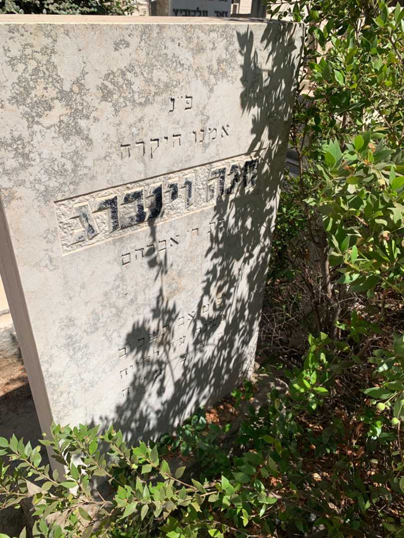 קברו של חנה וינברג. תמונה 2