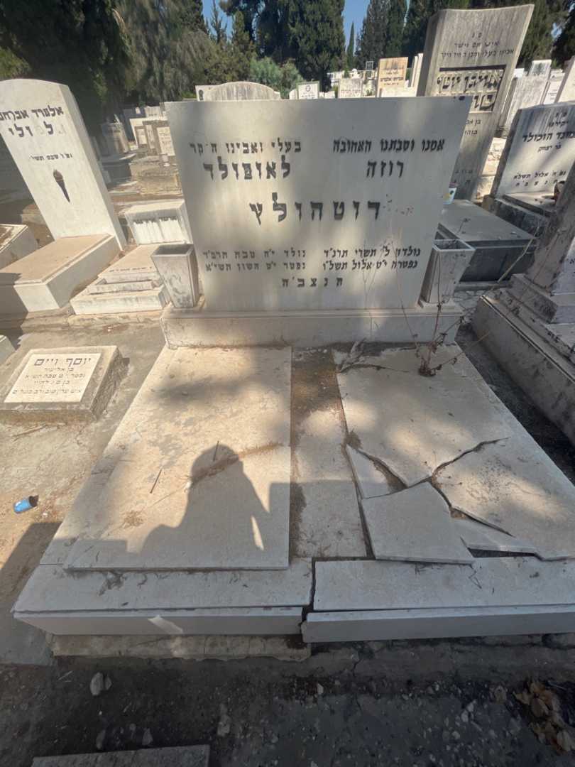 קברו של לאופולד רוטהולץ. תמונה 2