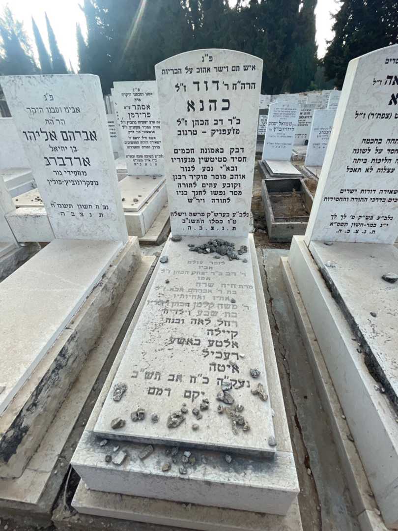 קברו של דוד כהנא. תמונה 2