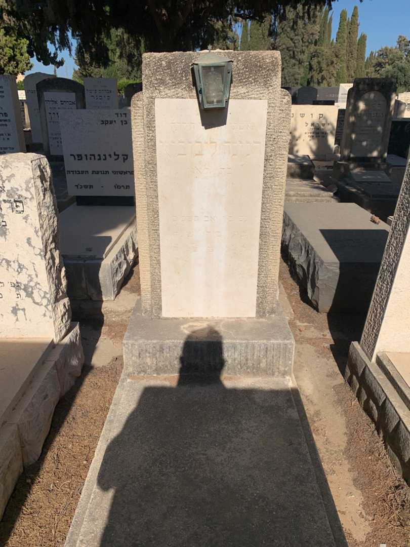 קברו של רגינה ליבוביץ