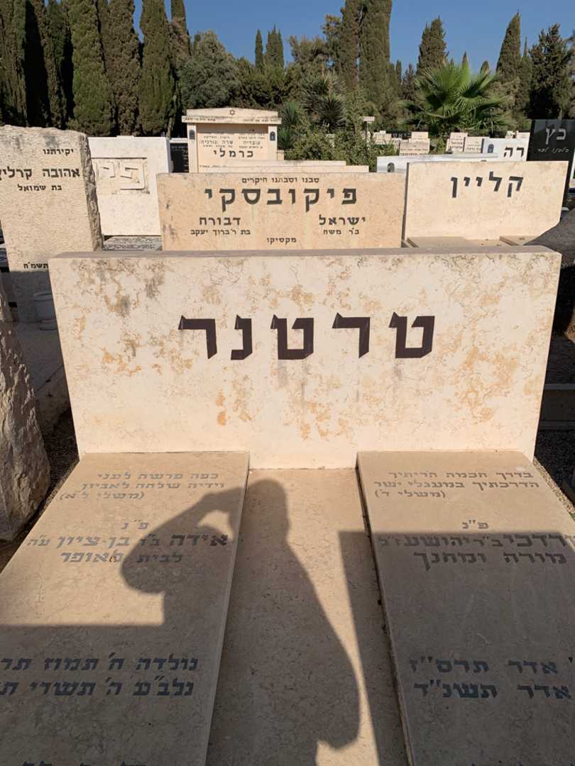 קברו של מרדכי טרטנר. תמונה 1