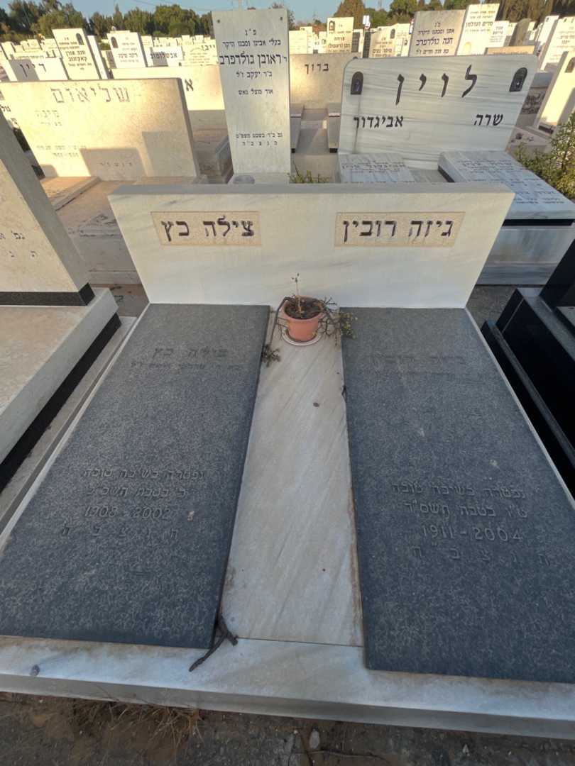 קברו של גיזה רובין. תמונה 2