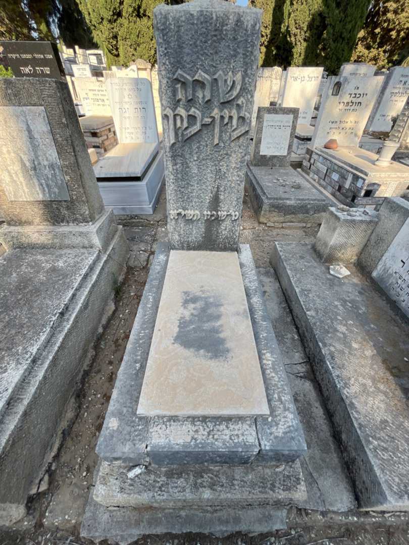קברו של שרה לוין - כהן