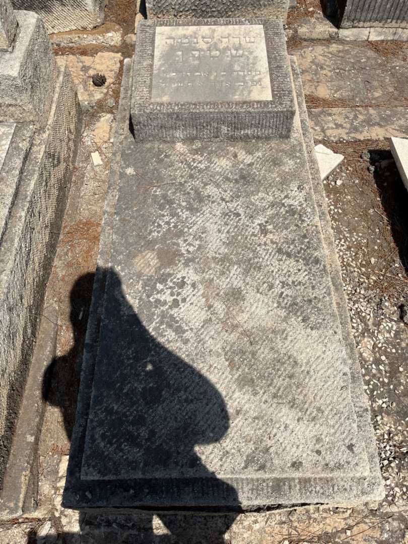 קברו של שרה סנטה שטרך