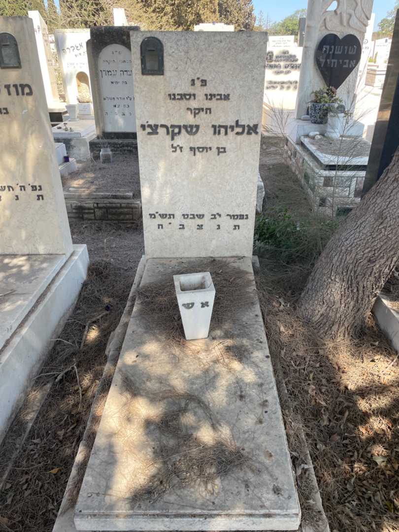 קברו של אליהו שקרצ'י. תמונה 2