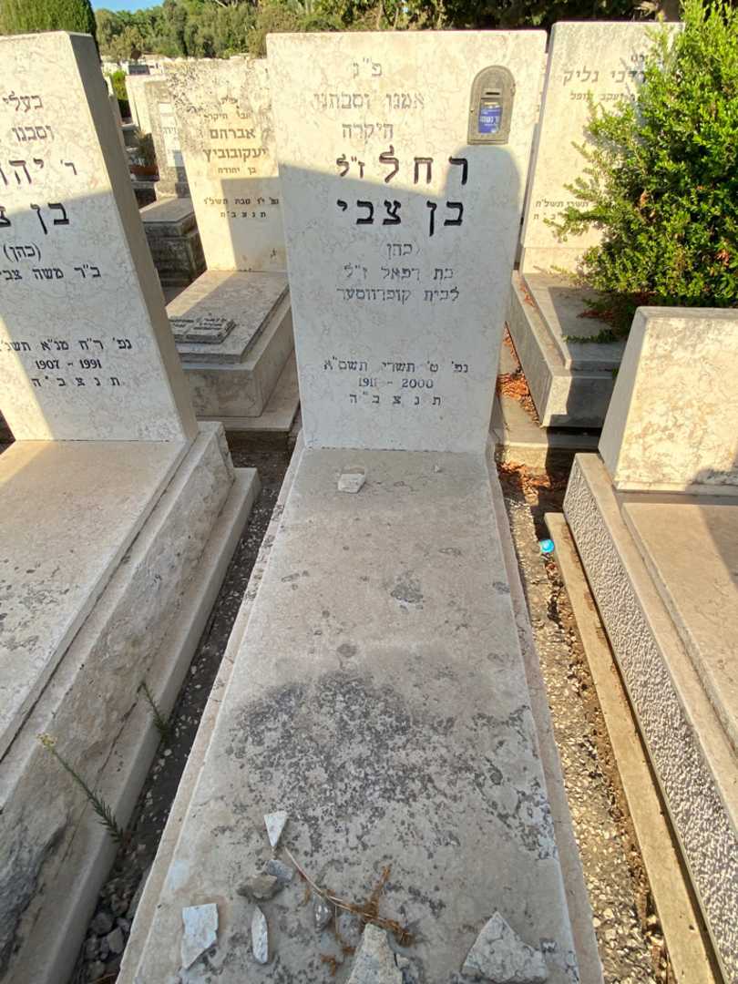 קברו של רחל "כהן" בן צבי. תמונה 1