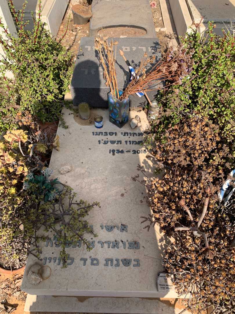 קברו של חיים גלזר. תמונה 1