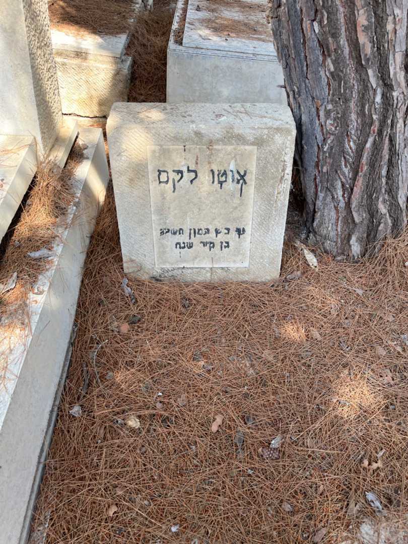 קברו של אוטו לקס