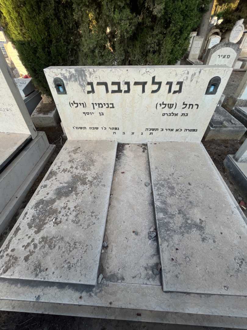 קברו של בנימין "וילי" גולדנברג. תמונה 1