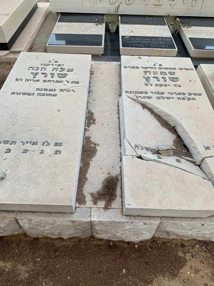 קברו של אלה חנה שורץ. תמונה 1
