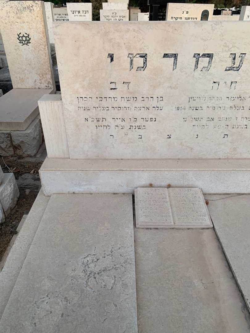 קברו של דב עמרמי. תמונה 2