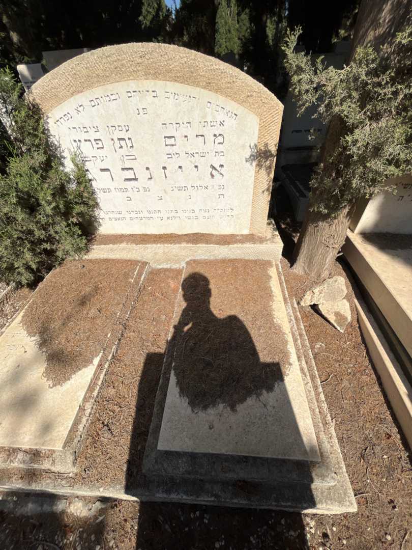 קברו של מרים אייזנברג. תמונה 1