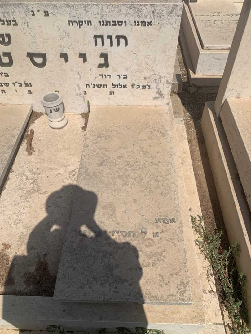 קברו של חוה גייסט. תמונה 1