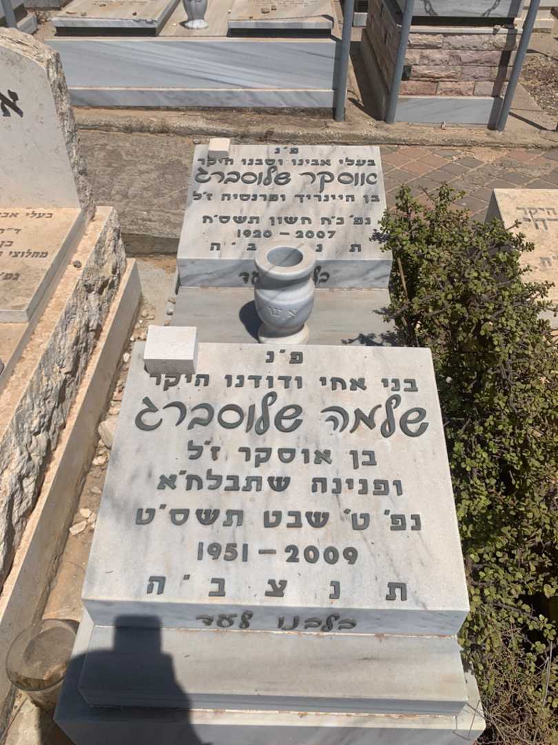 קברו של אוסקר שלוסברג