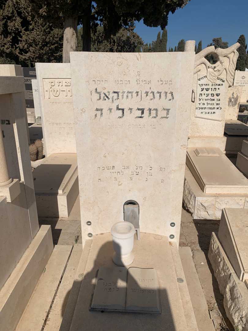 קברו של ג'ורג'י "יחזקאל" במביליה. תמונה 1