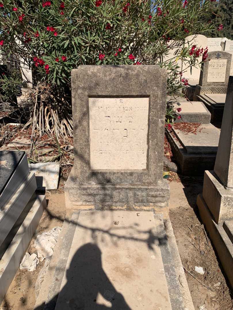 קברו של משה וינריך