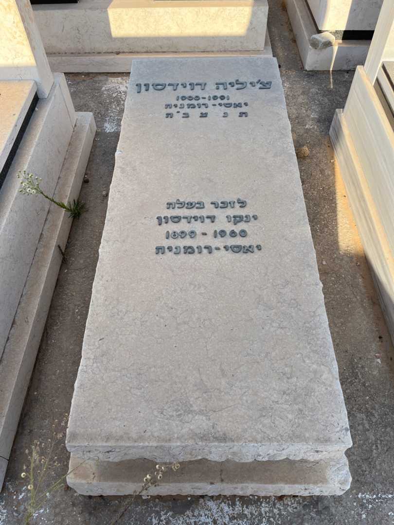 קברו של צ'יליה דוידסון