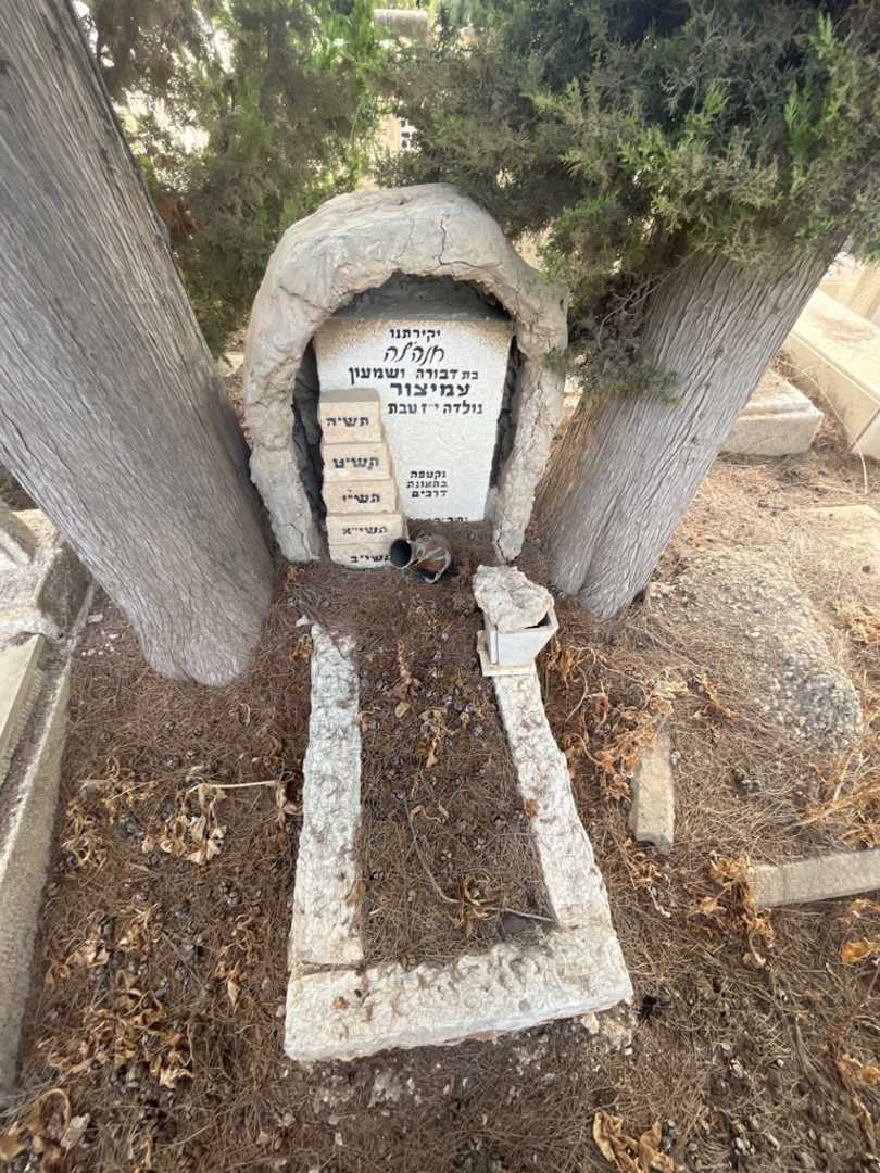 קברו של חנהלה עמיצור