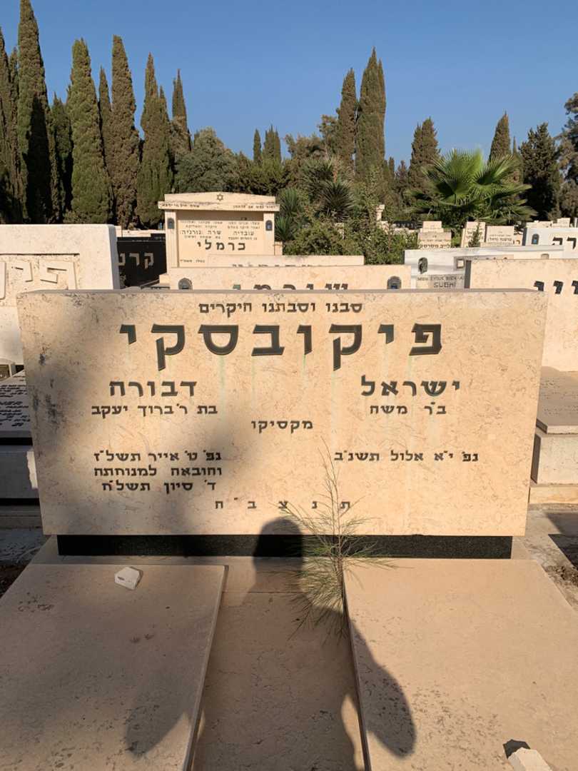 קברו של ישראל פיקובסקי. תמונה 1