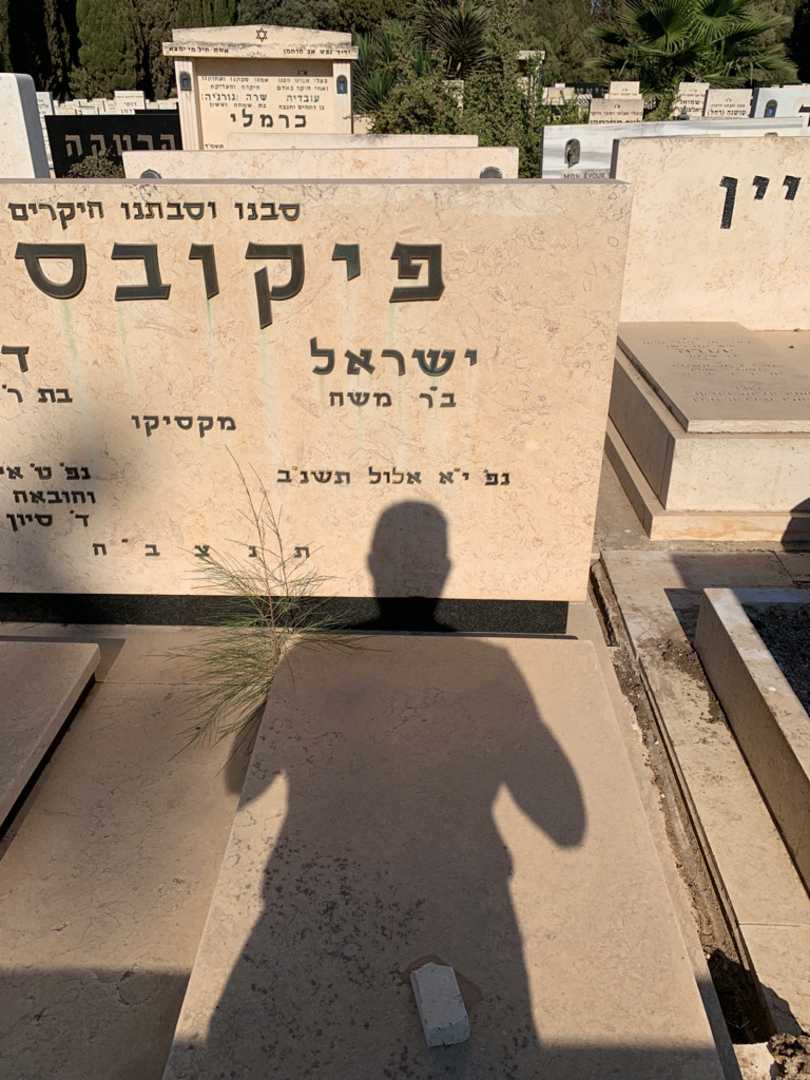 קברו של ישראל פיקובסקי. תמונה 2