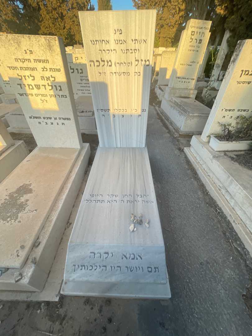 קברו של מלכה "סלחר" מזל