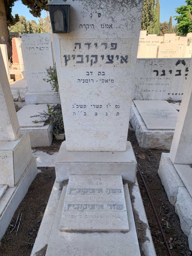 קברו של משה איציקוביץ