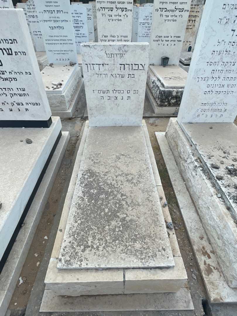 קברו של צפורה פרידזון