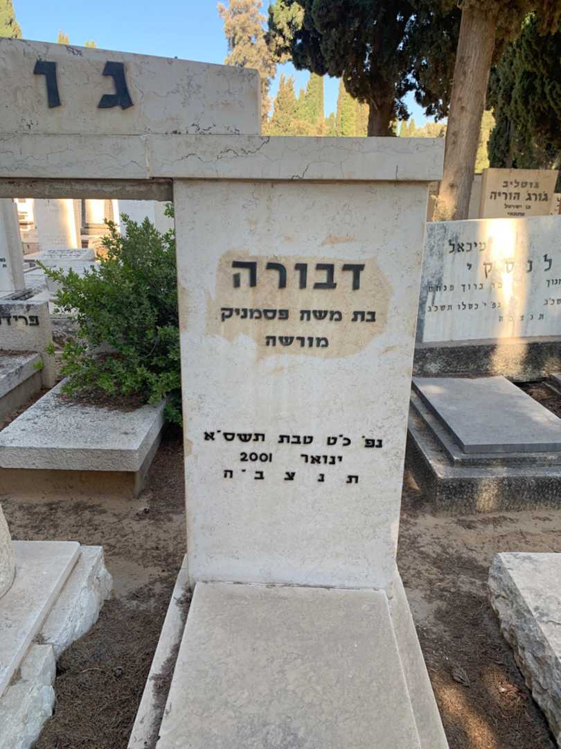קברו של דבורה גולדברג. תמונה 3