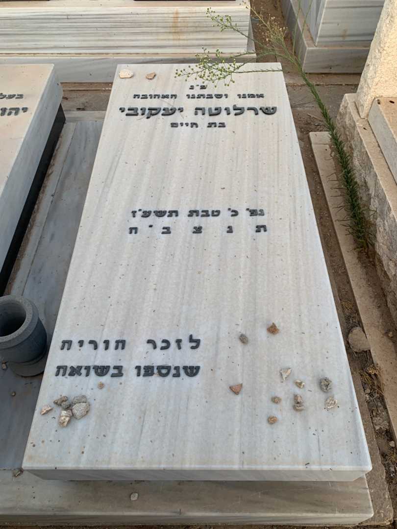 קברו של שרלוטה יעקובי. תמונה 2