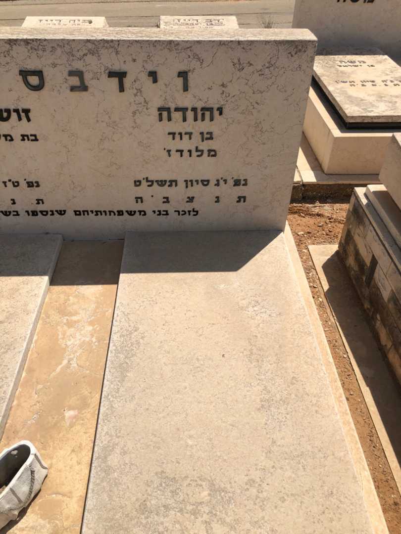 קברו של יהודה וידבסקי. תמונה 1