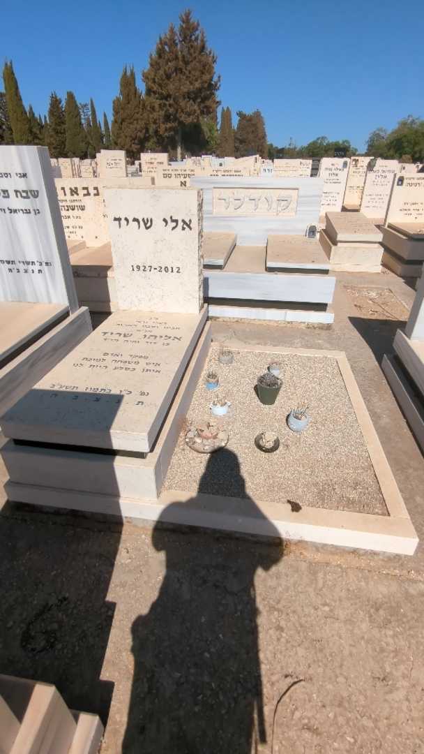 קברו של אליהו אלי שריד. תמונה 2