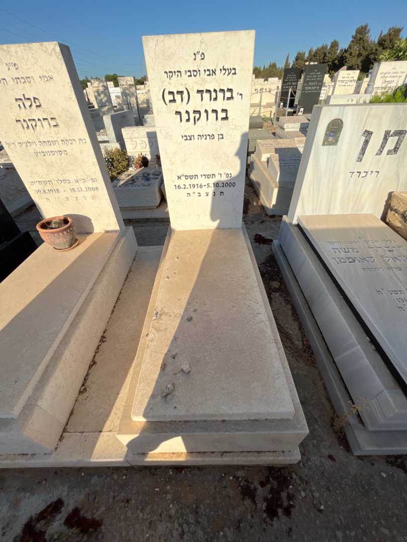 קברו של ברנרד "דב" ברוקנר. תמונה 2