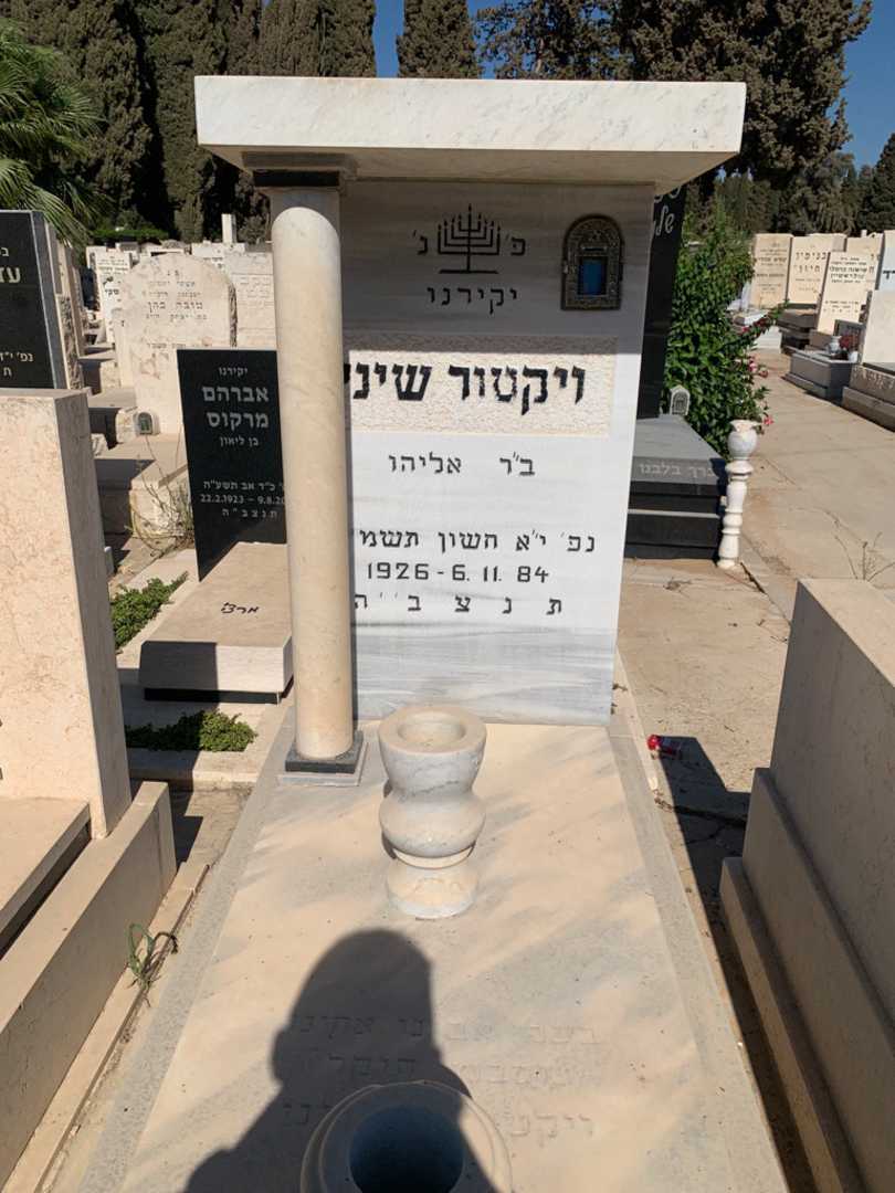 קברו של ויקטור שיני. תמונה 1
