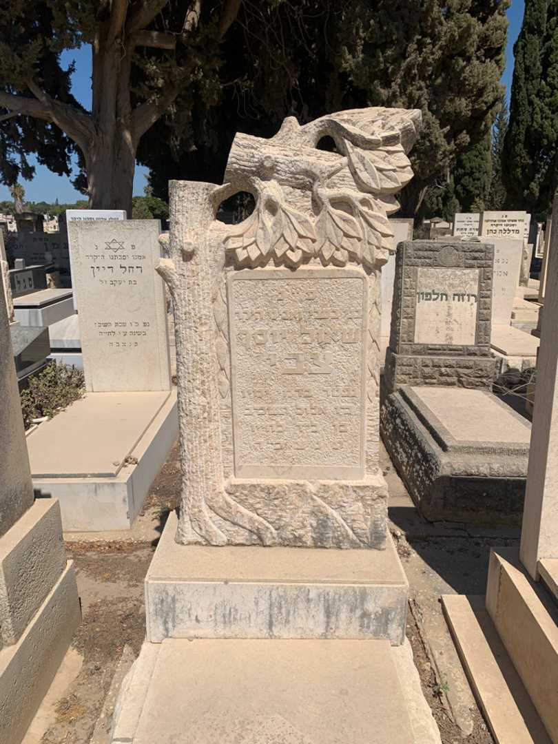 קברו של שאול יוסף צבי