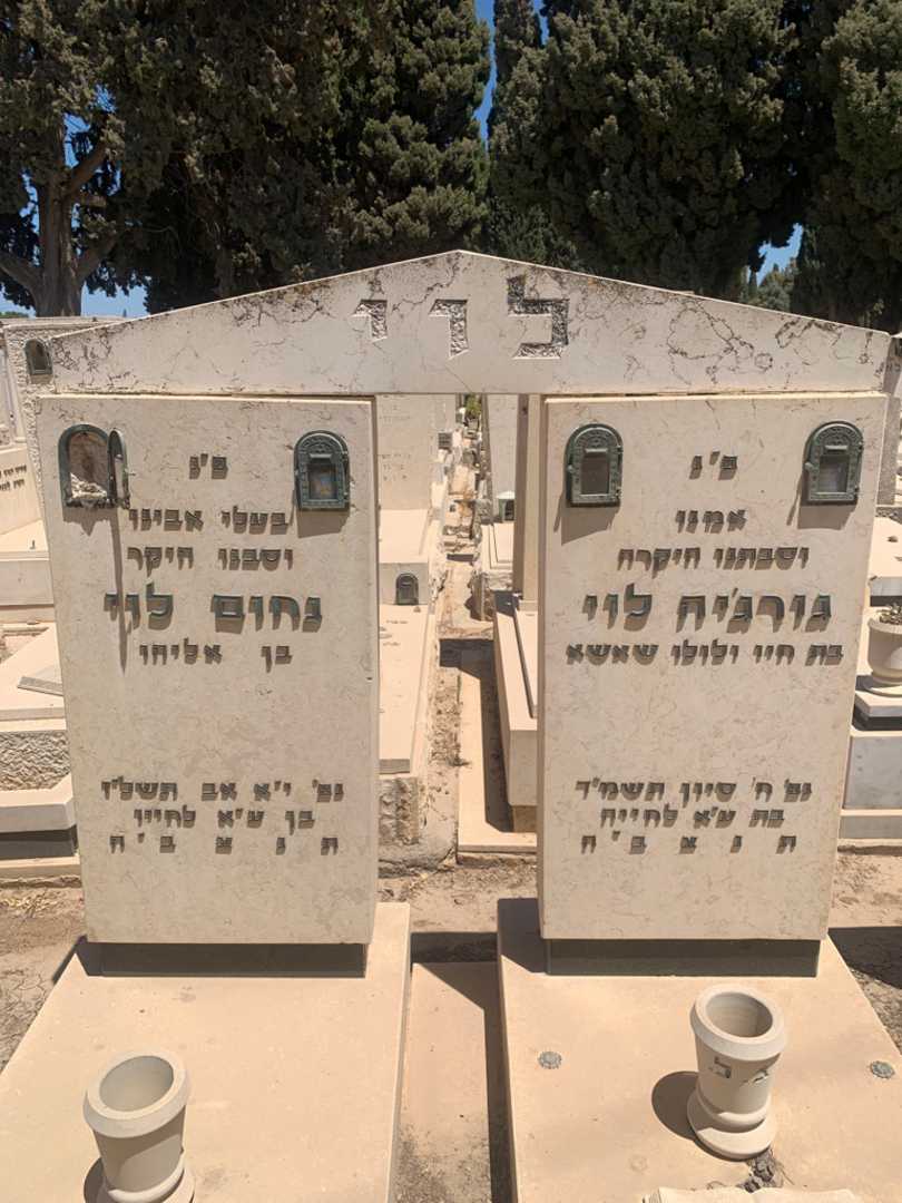 קברו של נחום לוי. תמונה 1