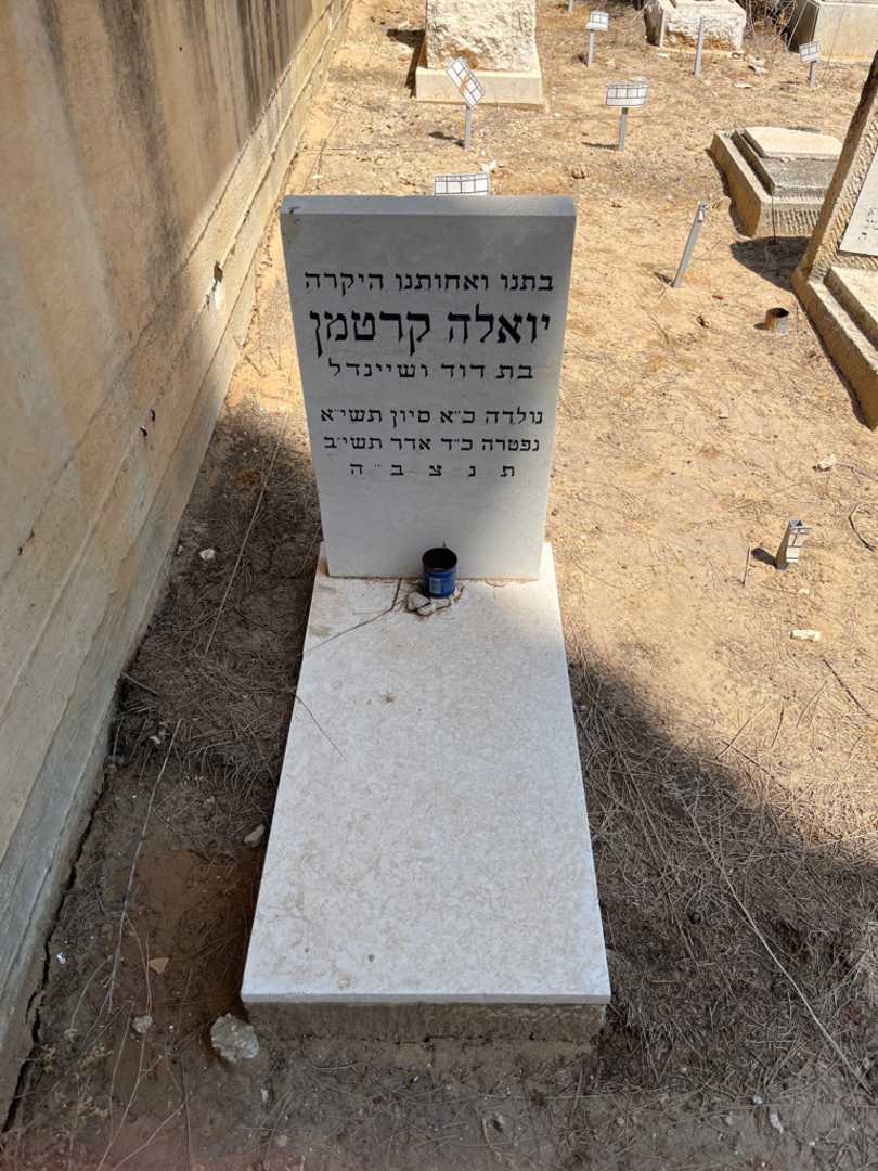 קברו של יואלה קרטמן