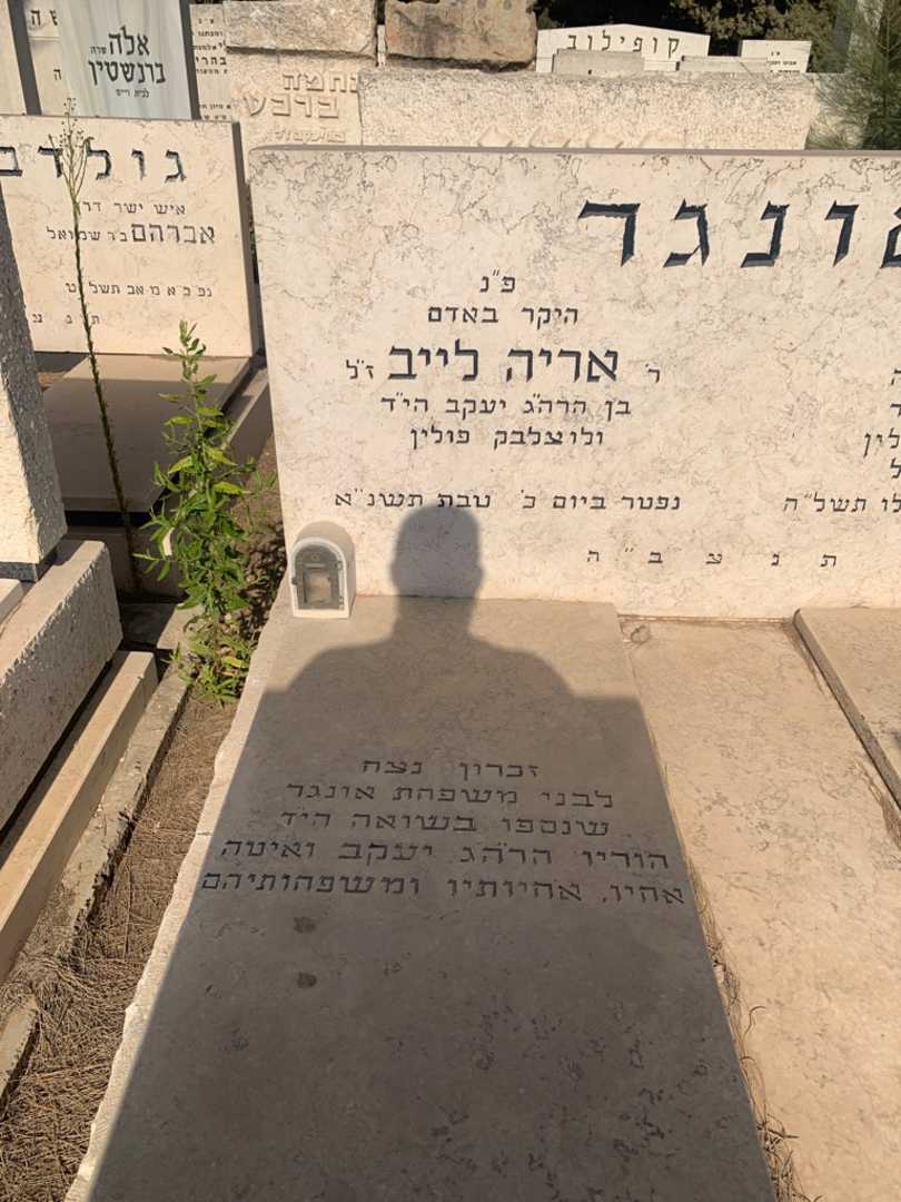 קברו של יעקב אונגר. תמונה 2