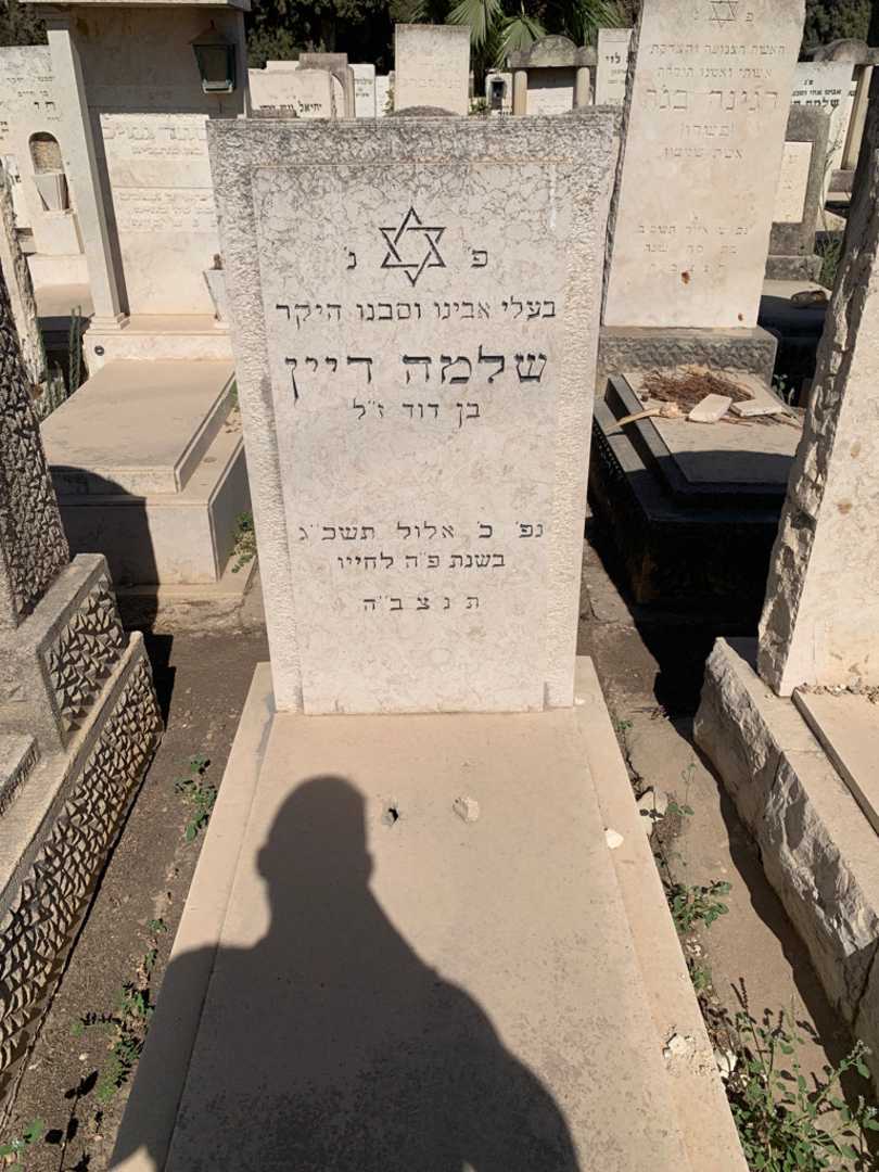קברו של שלמה דיין